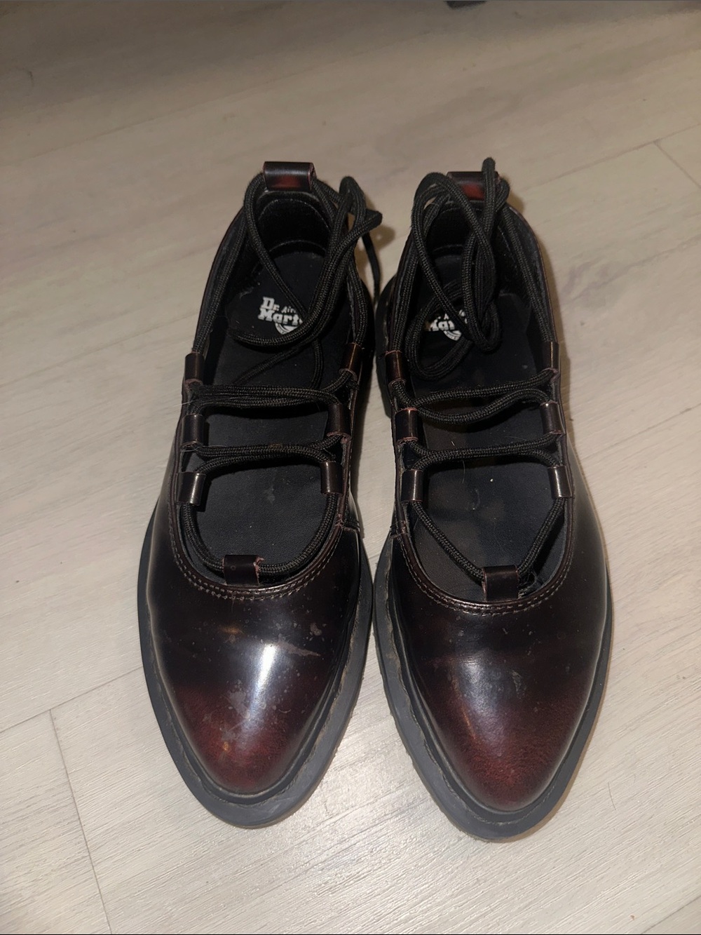 Dr. Martens ELPHIE II LEATHER BALLET FLATS